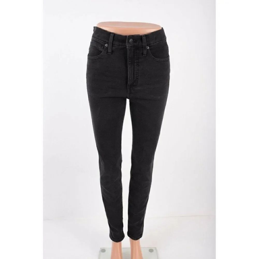 Madewell Womens High Rise Skinny Jeans Sz 27 Tall